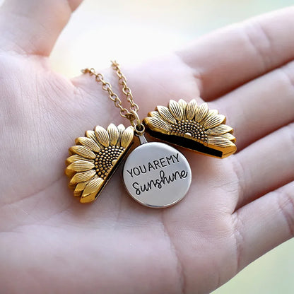 Gift For Girlfriend You Are My Sunshine Necklaces