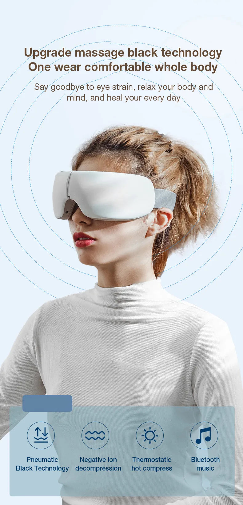 Smart Massage Eye Mask