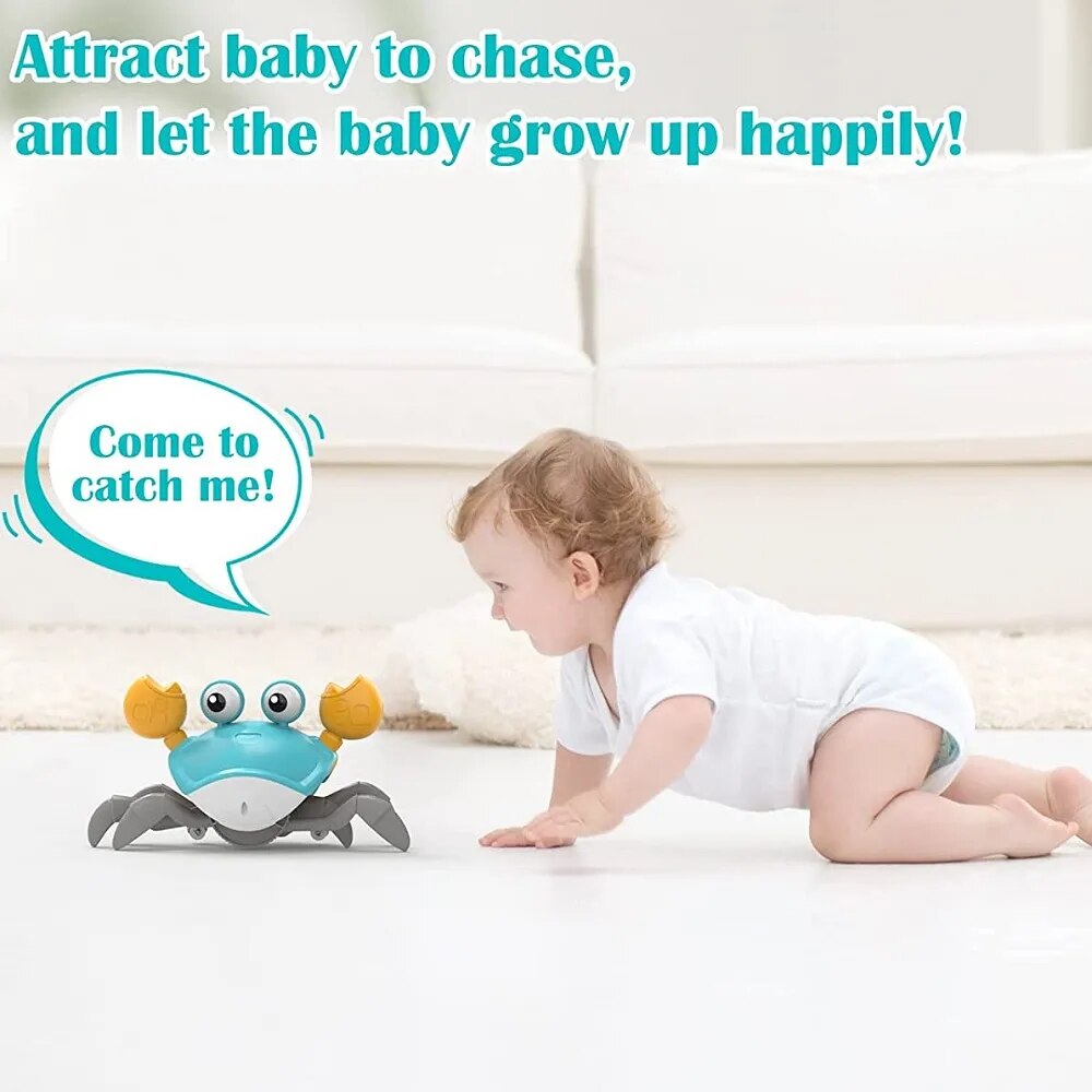 Rhythmic Crawlbster - Dancing Crab Toy for Babies Crawling