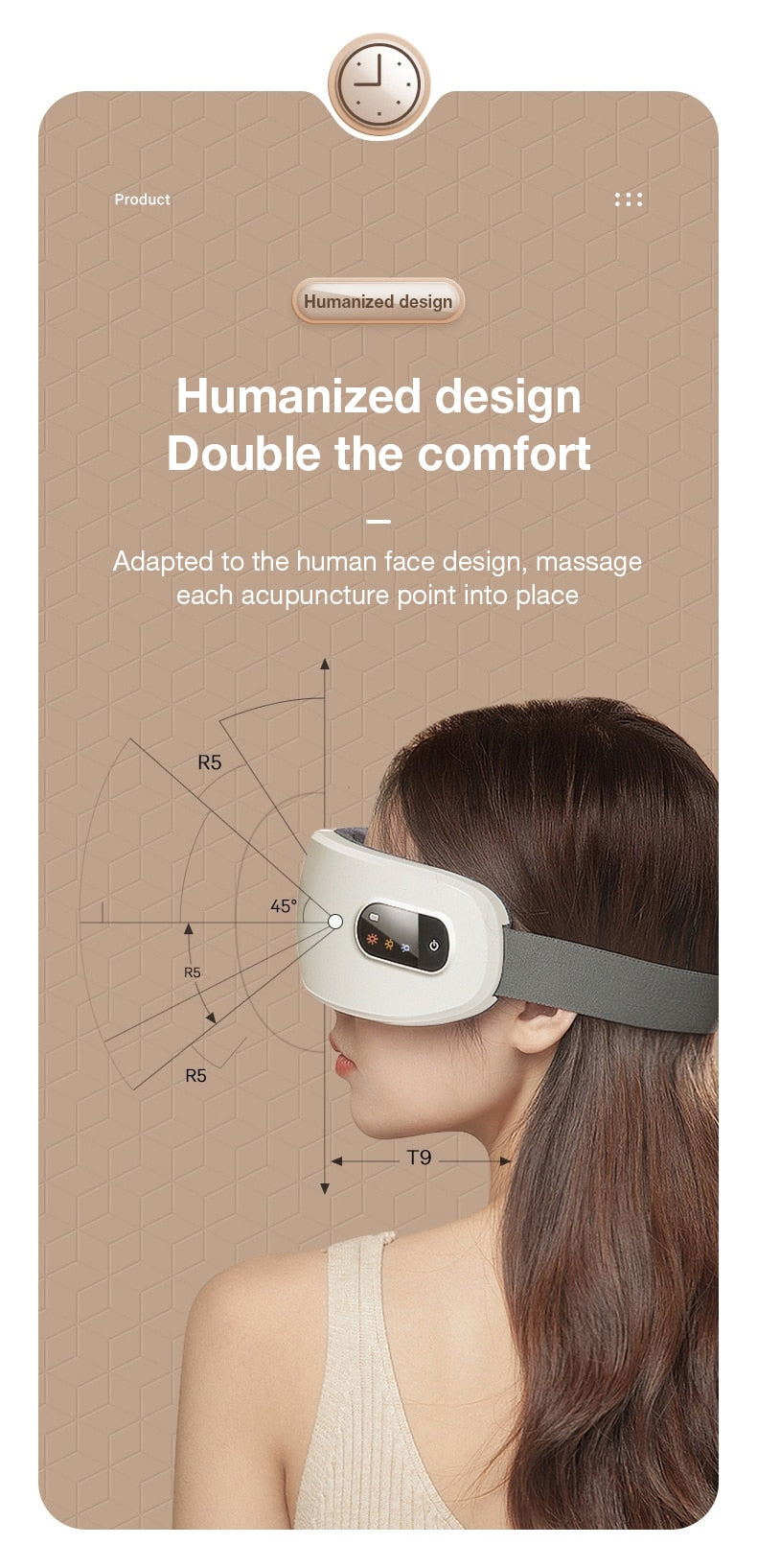 Smart Massage Eye Mask