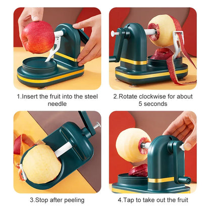 Manual Fruit  Peeler and Slicer with Corer