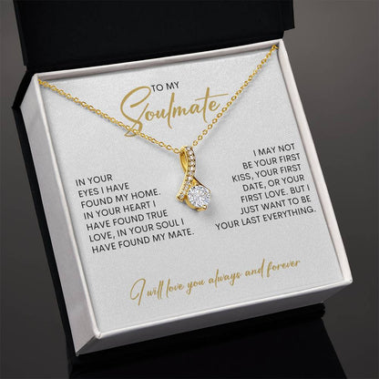 To My Soulmate | I Will Love You, Always & Forever - Alluring Beauty necklace